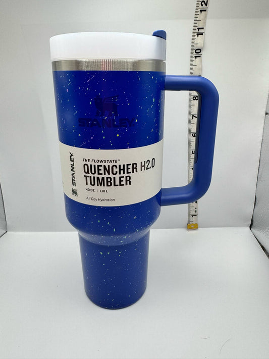 Stanley IRIS Speckle 40 oz Adventure Quencher H2.0 Flowstate Tumbler NEW