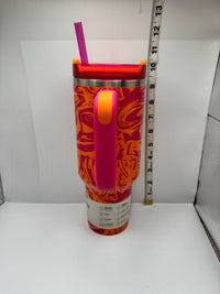 Stanley x Moolah 40 oz. Quencher H2.0 FlowState Tumbler Pink Orange