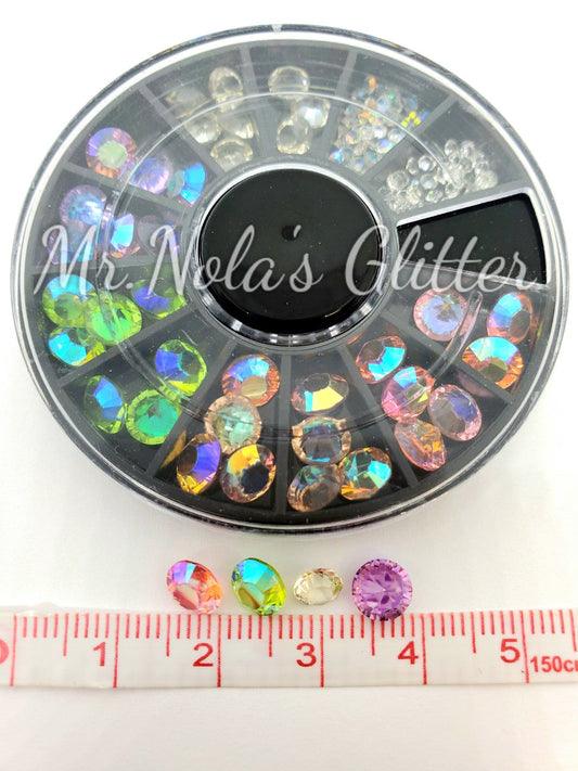 Accent Circle Rhinestone Sets