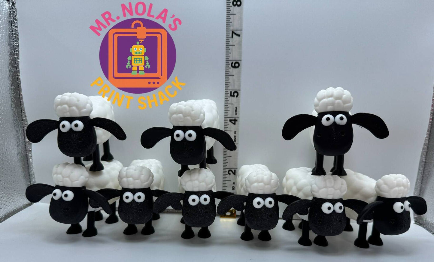 Print Shack  3D Printed The Wooligans
