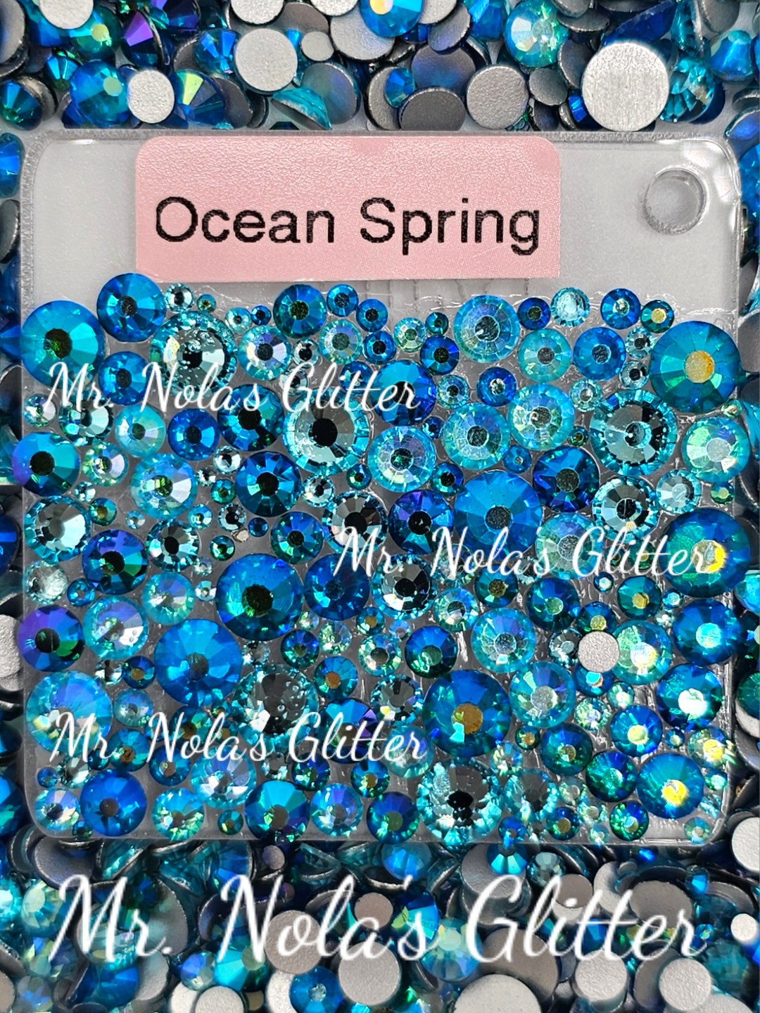 MNG Rocks Exclusive Custom Glass Mix "Ocean Spring"