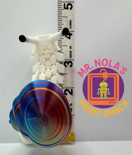 Print Shack  3D Printed Sheldon the Snail