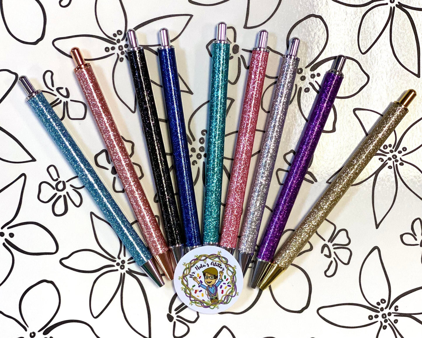 MNG Pre-Glittered Ink Pens- AKA Lazy Crafting