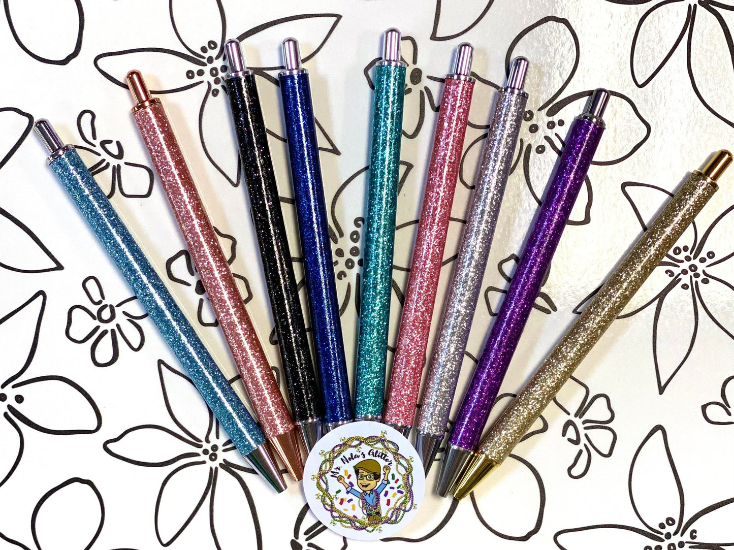 MNG Pre-Glittered Ink Pens- AKA Lazy Crafting