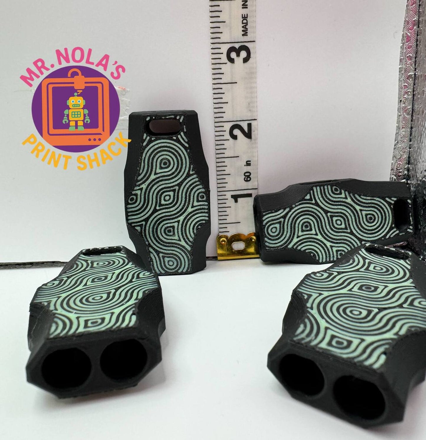 Print Shack  3D Printed Glowburst Safety Whistle