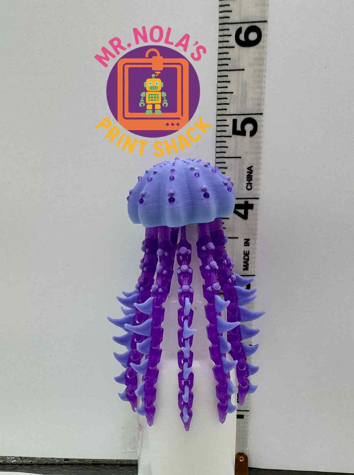 Print Shack  3D Printed Tentaclique – Gilded Wing Academy Jelly Collection