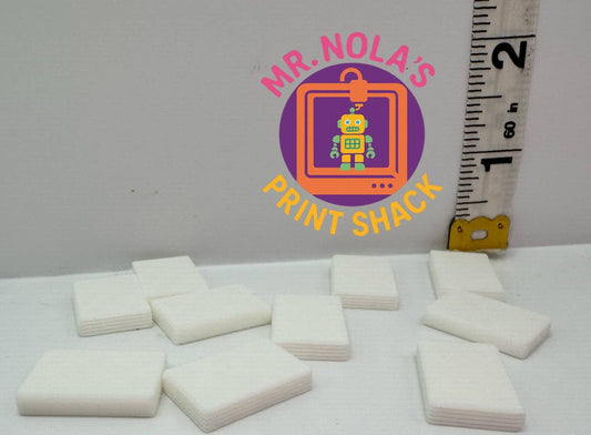 Print Shack  3D Printed Mini Blank Books for Book Case