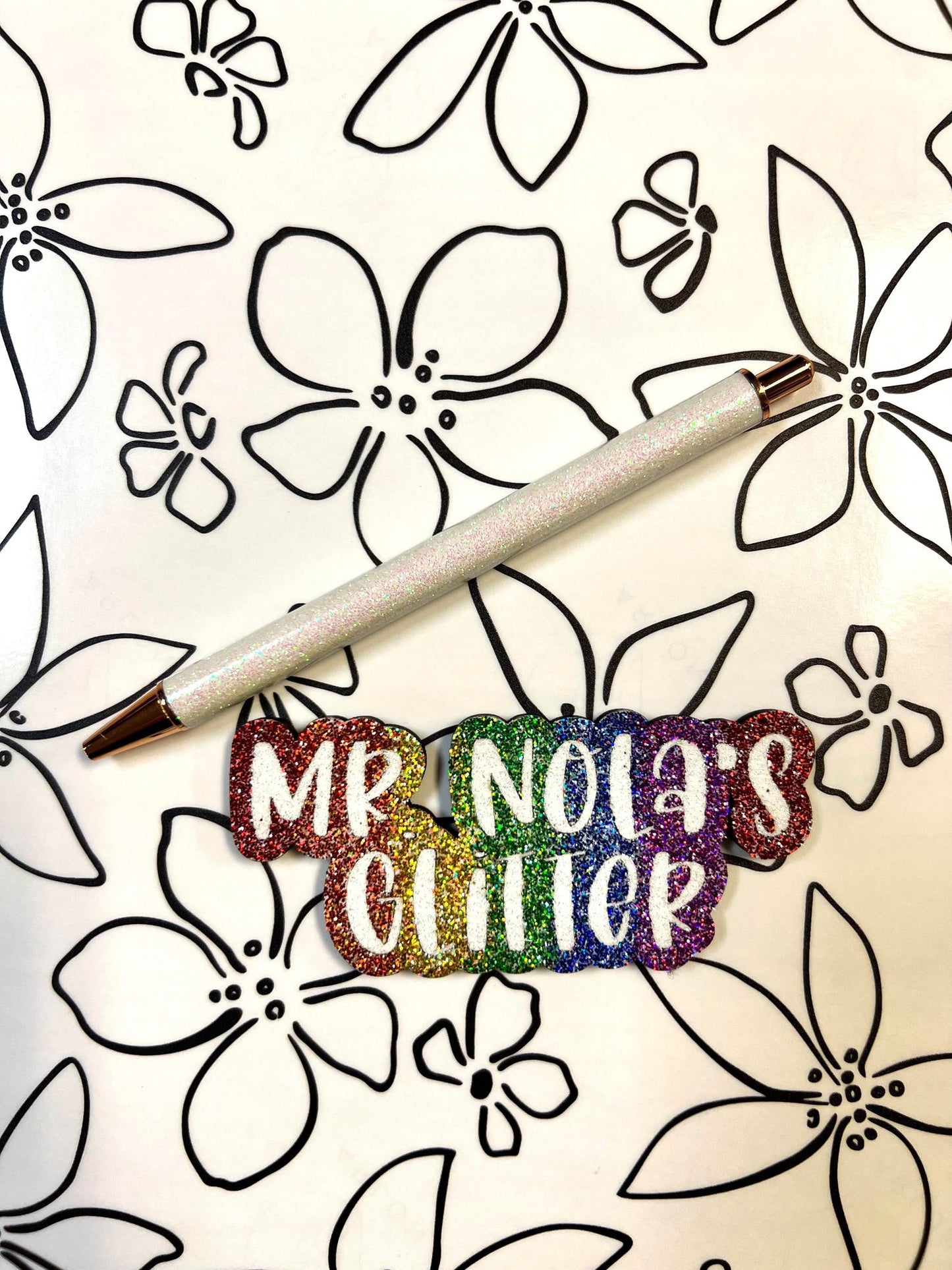 MNG Pre-Glittered Ink Pens- AKA Lazy Crafting