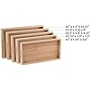 5 Piece  Bamboo Tray - Wood Crafts