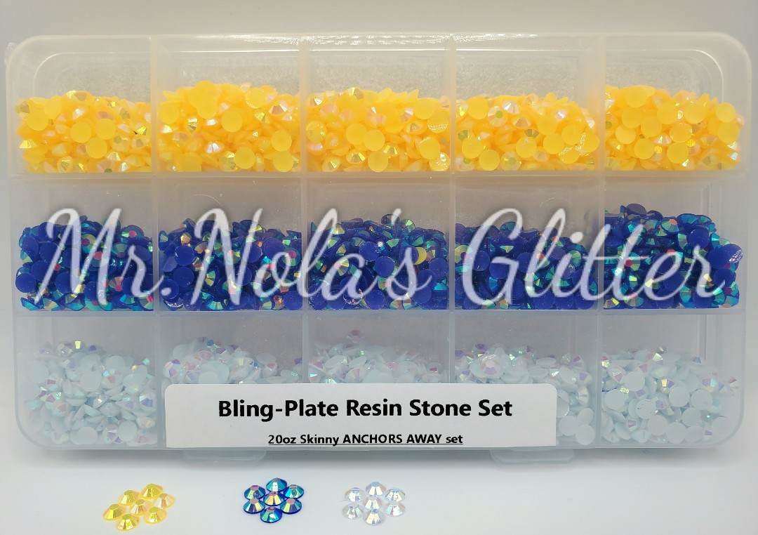 Bling-Plate Rhinestone Packs