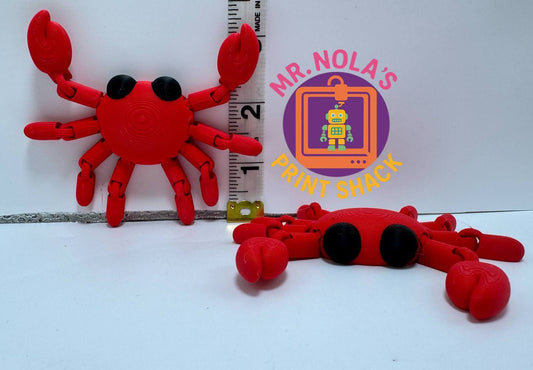 Print Shack  3D Printed Snappy Your Pocket Crab
