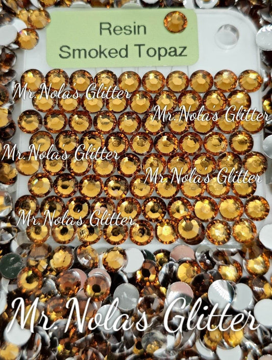 MNG Rocks Resin Smoked Topaz