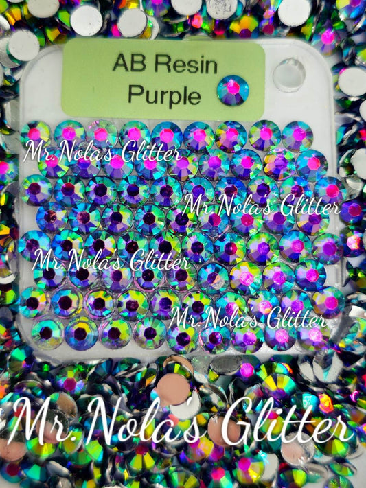 MNG Rocks  AB Resin Purple