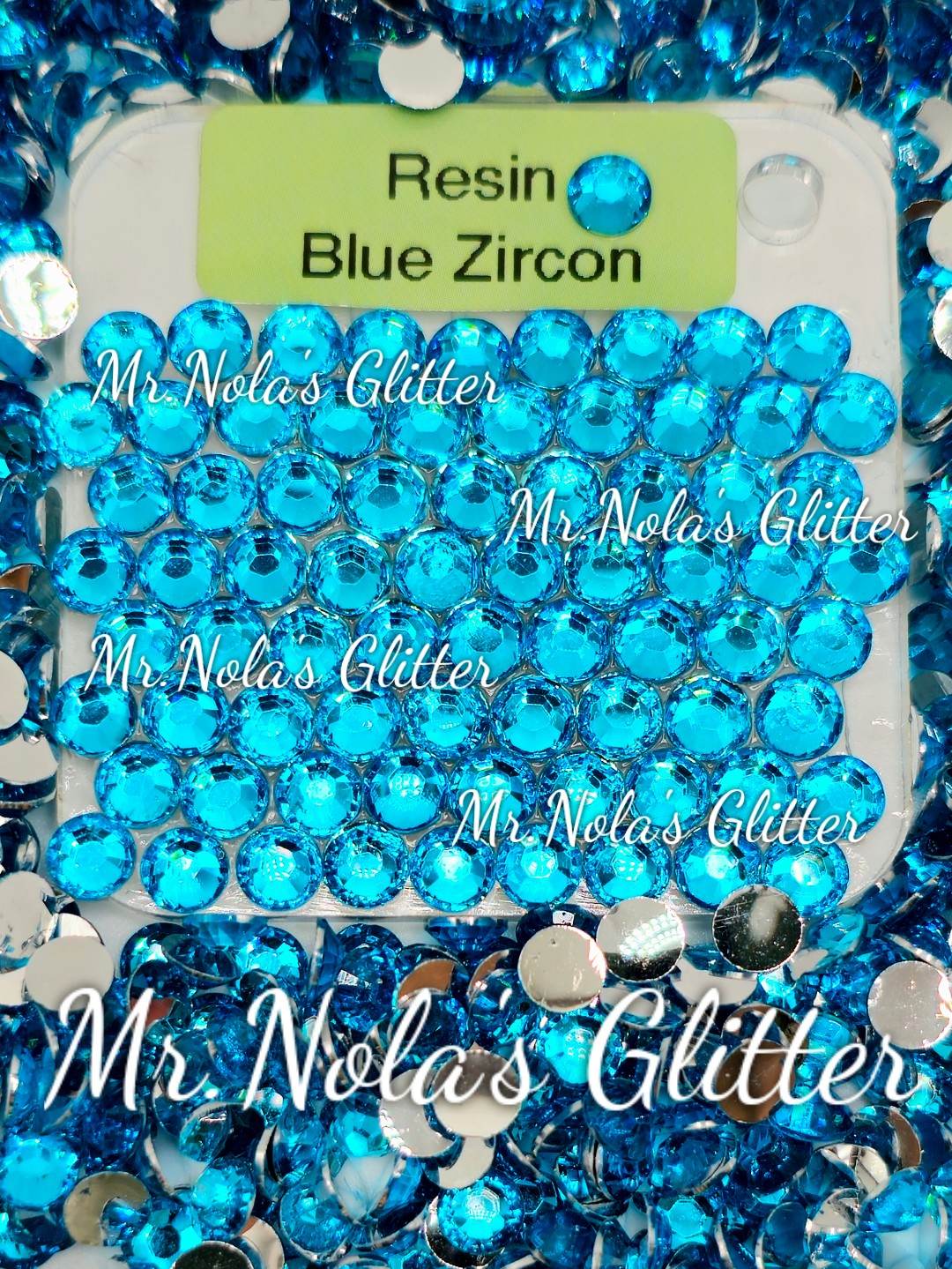 MNG Rocks Resin Blue Zircon