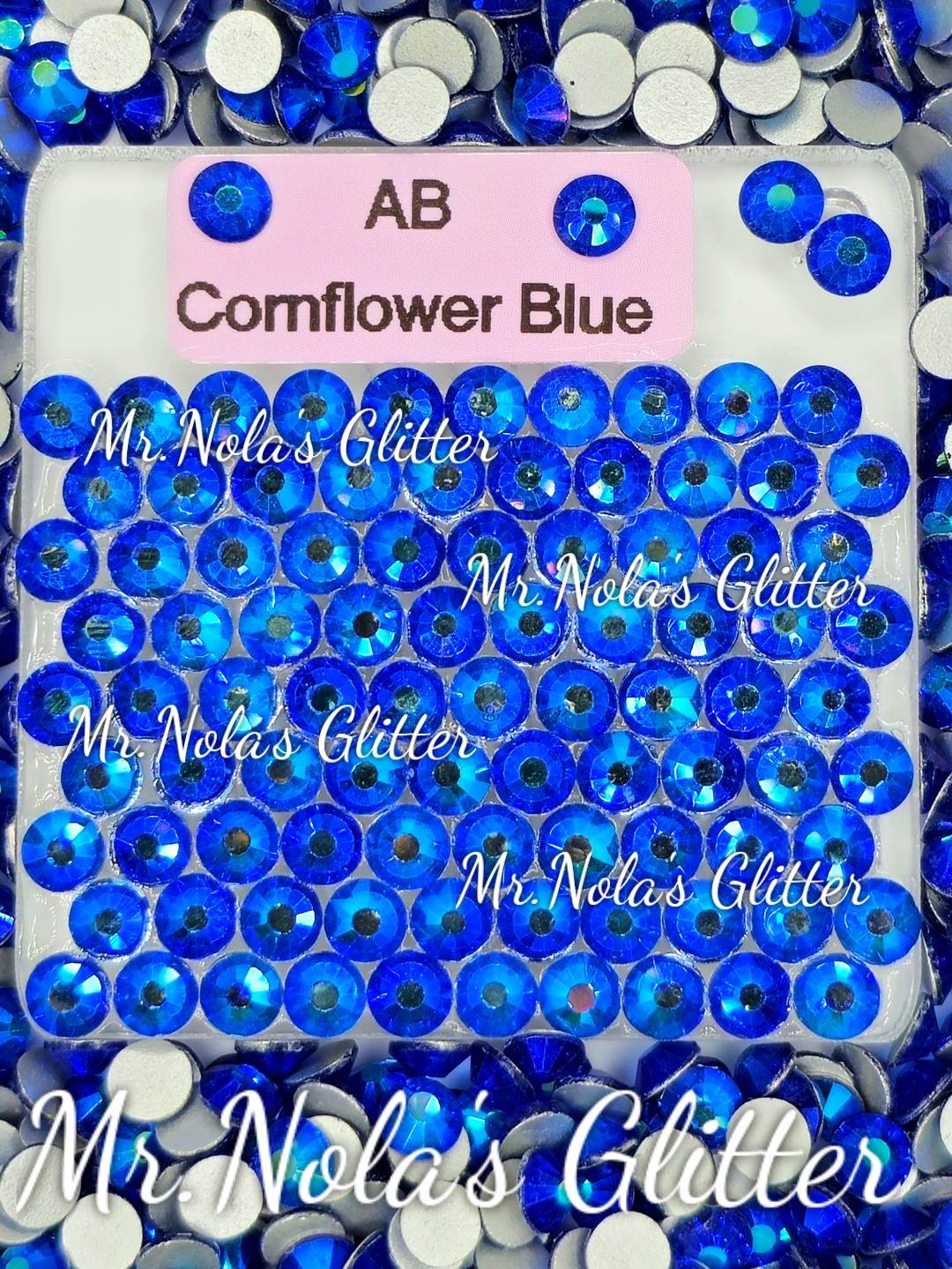 MNG Rocks Sapphire AB/ AB Cornflower Blue