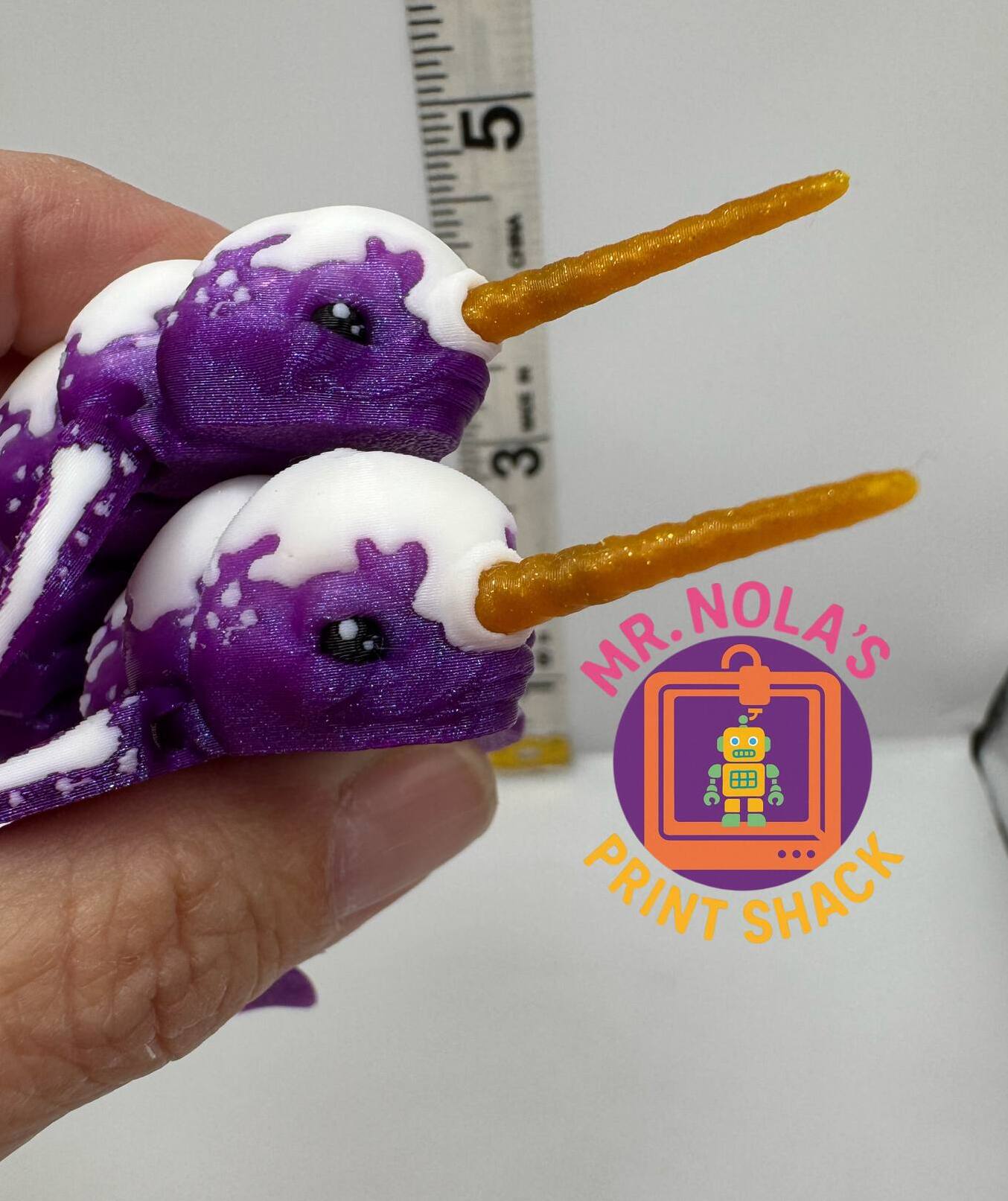 Print Shack  3D Printed Gnarles The Grumpwhal