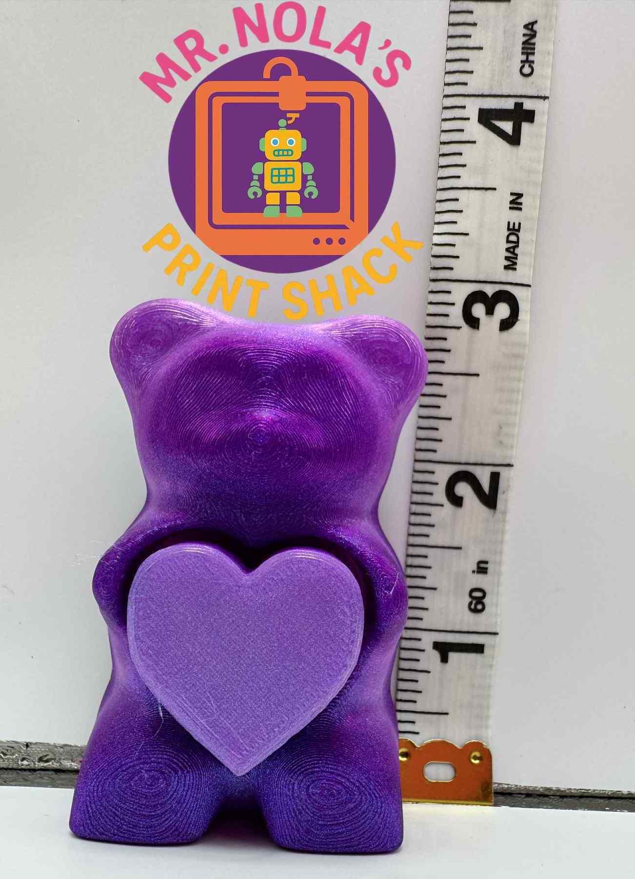 Print Shack  3D Printed Bad News Bears: Gummy Mayhem Edition
