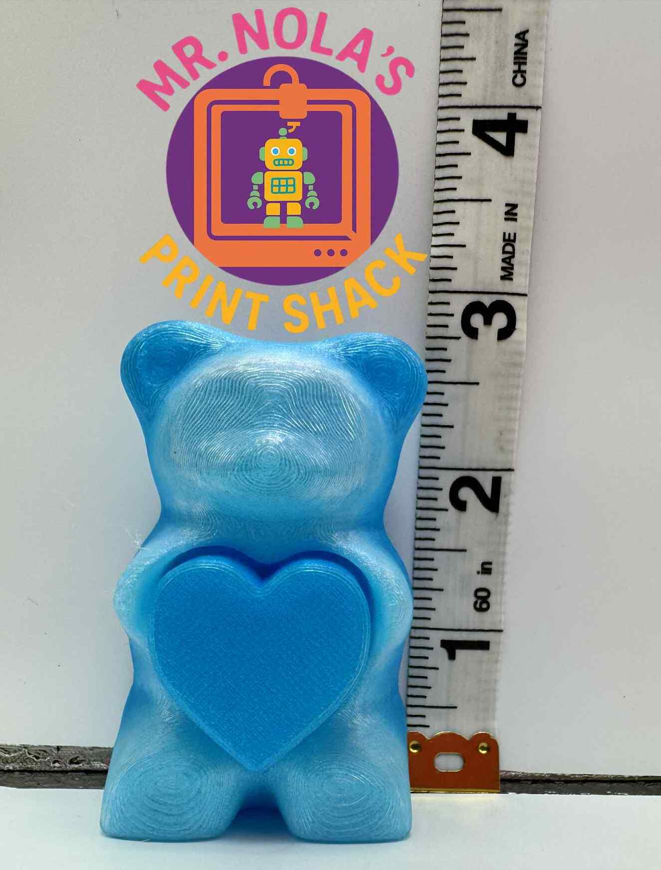 Print Shack  3D Printed Bad News Bears: Gummy Mayhem Edition