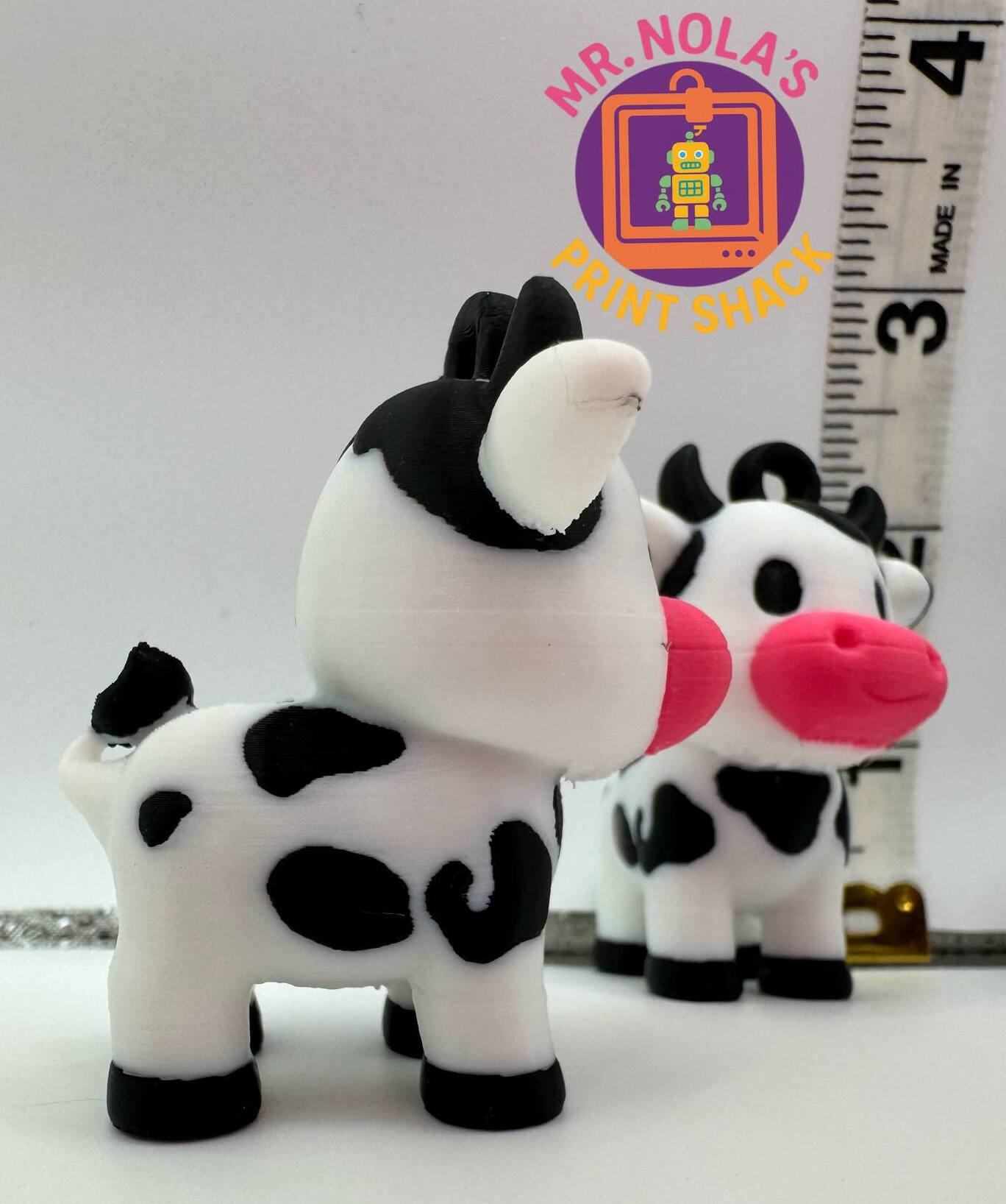 Print Shack  3D Printed Molly The Moo Crew