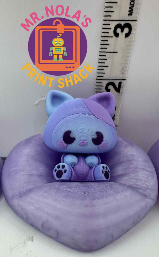 Print Shack  3D Printed Kosmo Cat and Her Groovy Chair