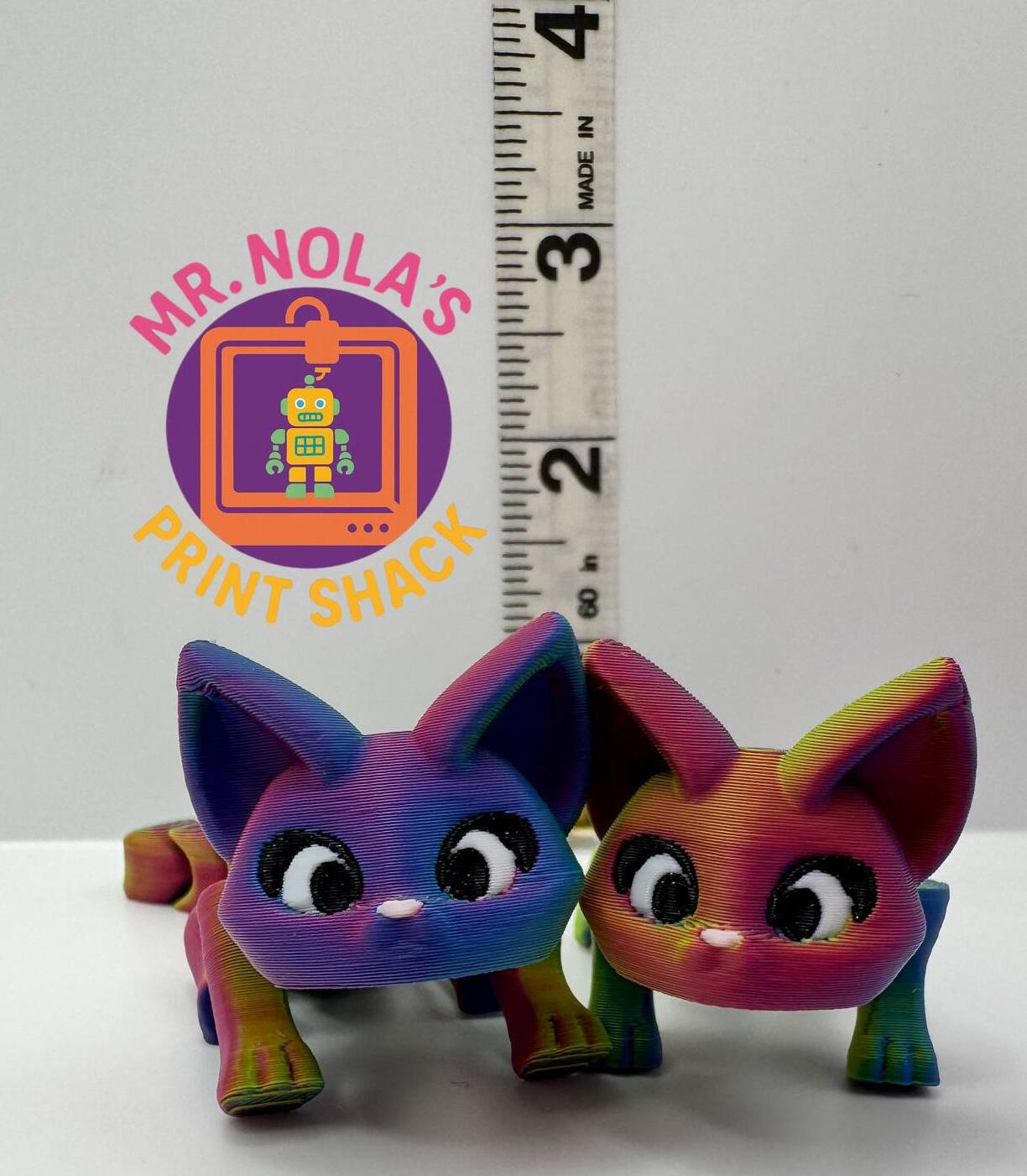 Print Shack  3D Printed Space Kitty