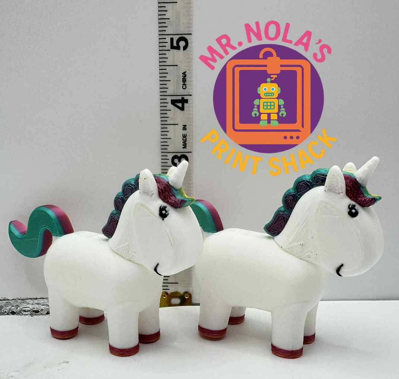 Print Shack  3D Printed Magical Munchie Unicorn