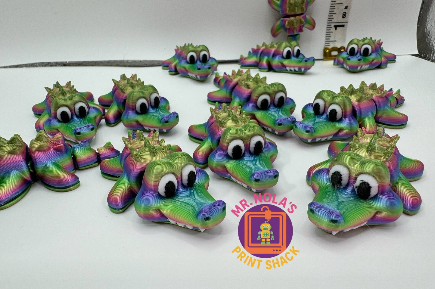 Print Shack  3D Printed Gabe The Gator