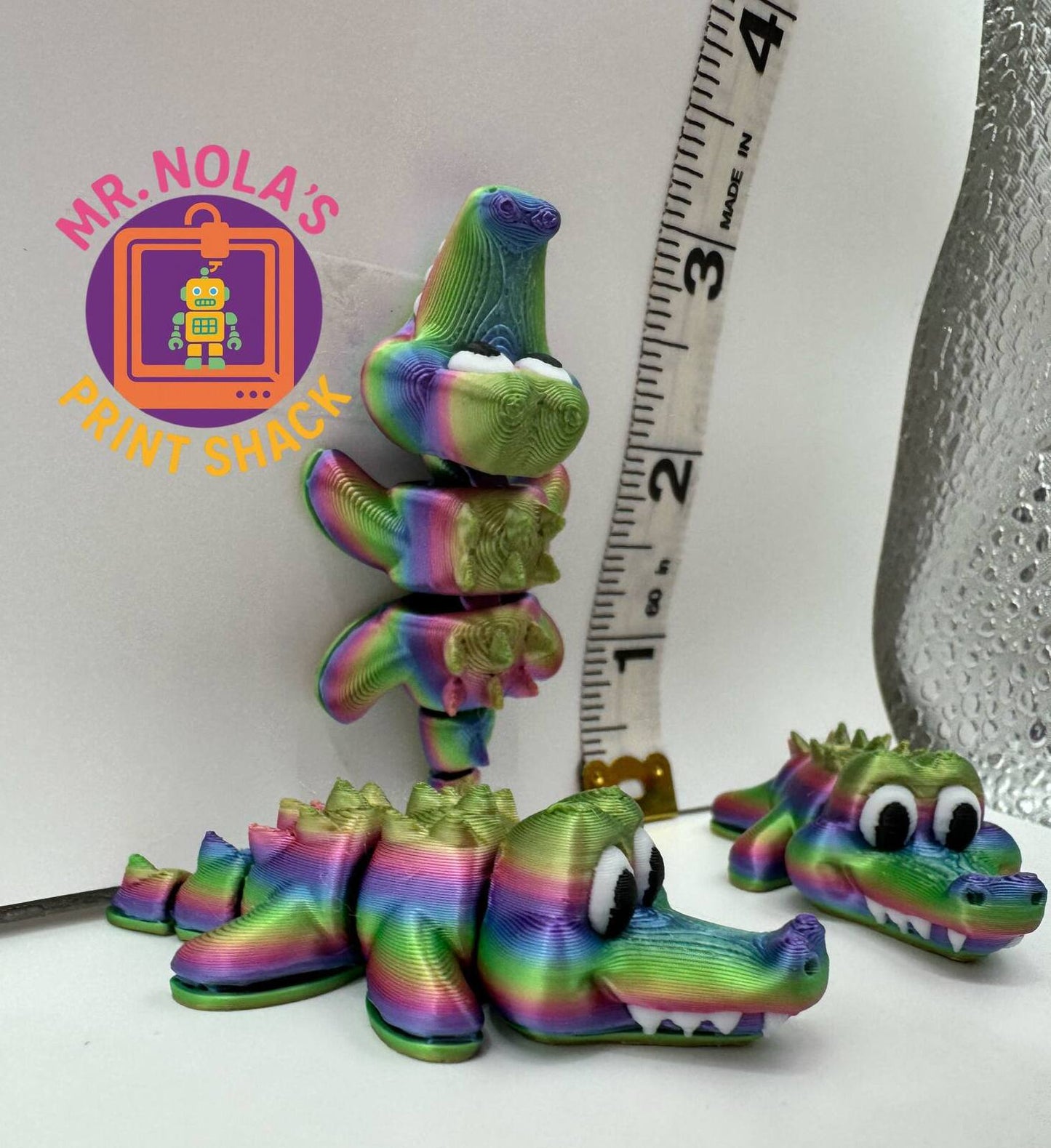 Print Shack  3D Printed Gabe The Gator