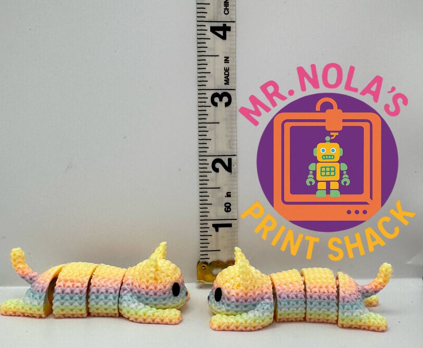 Print Shack  3D Printed Buster The Bricktail