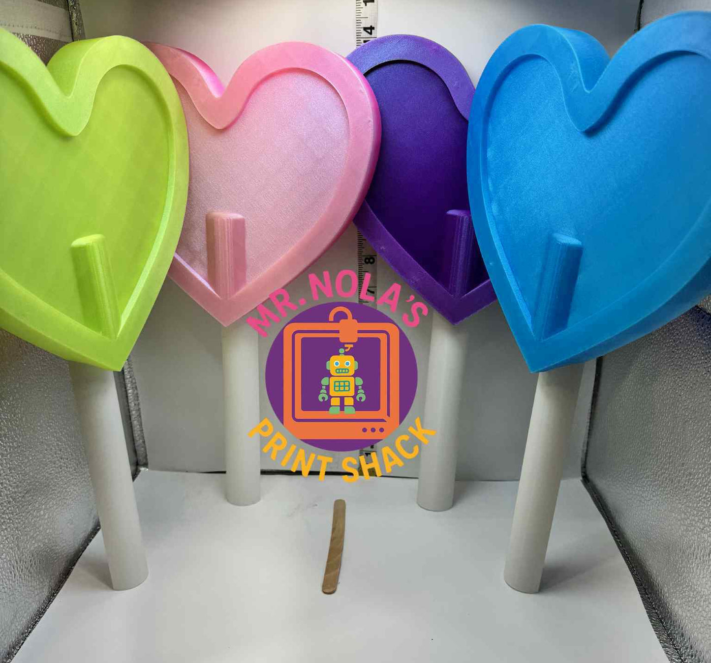 Print Shack  3D Printed Jumbo Wall Pops