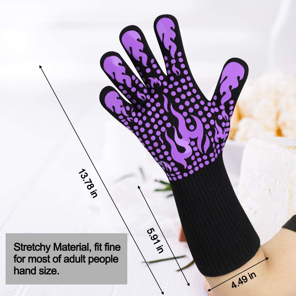 MNG Purple Heat Gloves