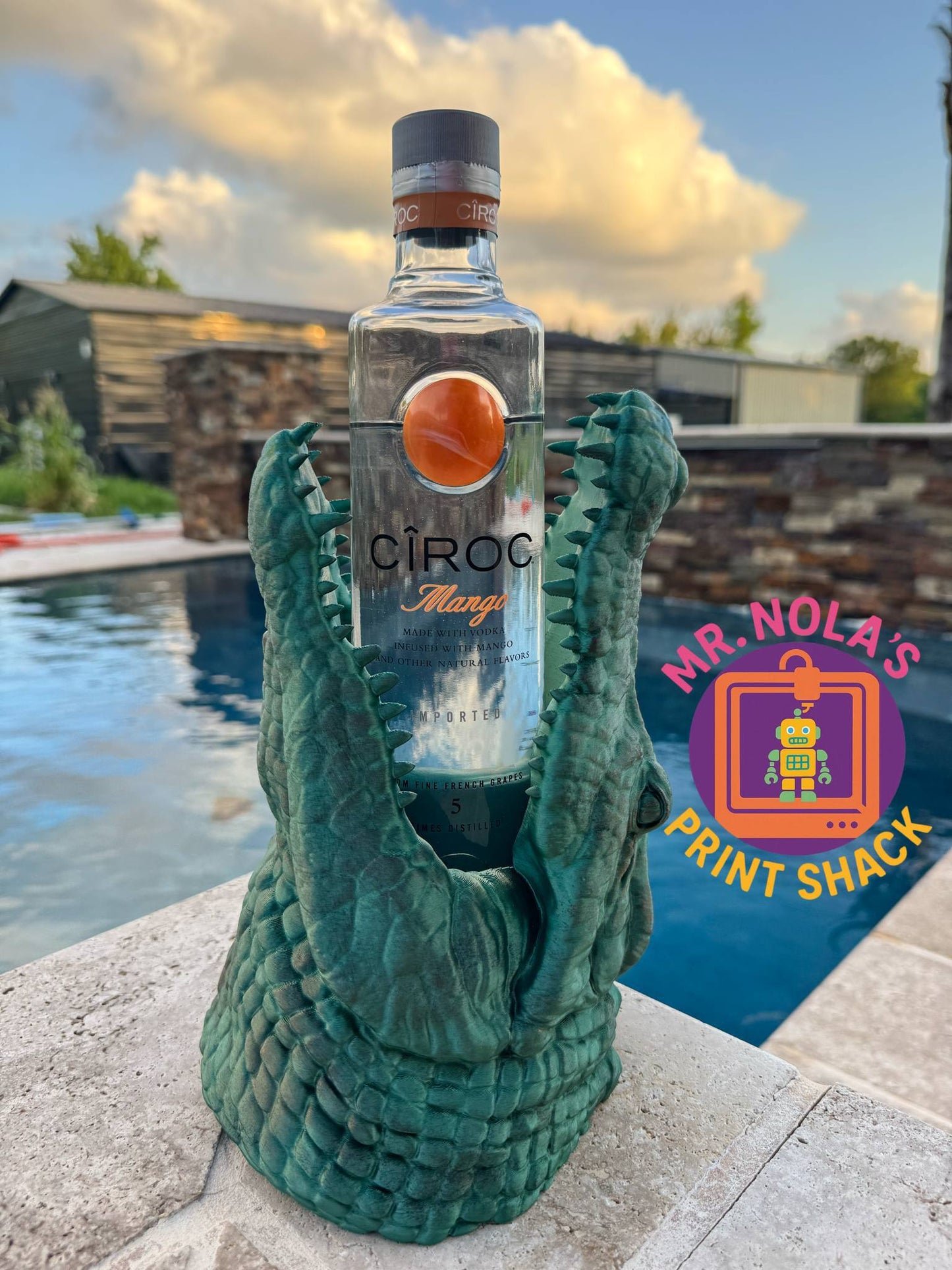 Print Shack  3D Printed Gnarles The Gator Gripper