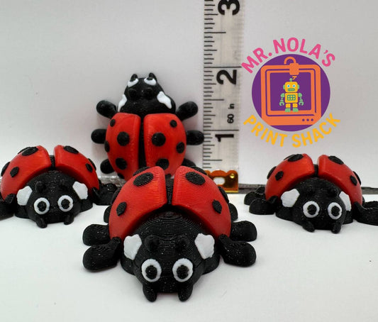 Print Shack  3D Printed LettyThe Ladybug