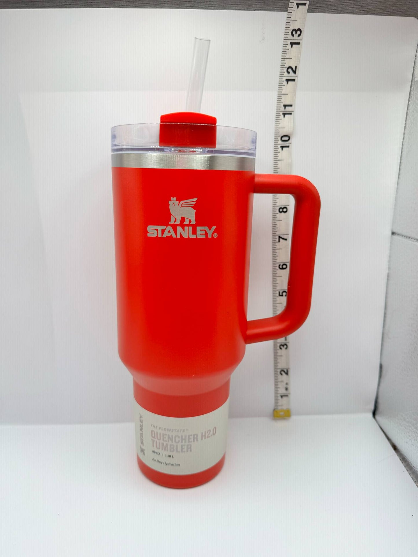 NEW Stanley Cup Exclusive 40oz Adventure Quencher Target Red With Silver