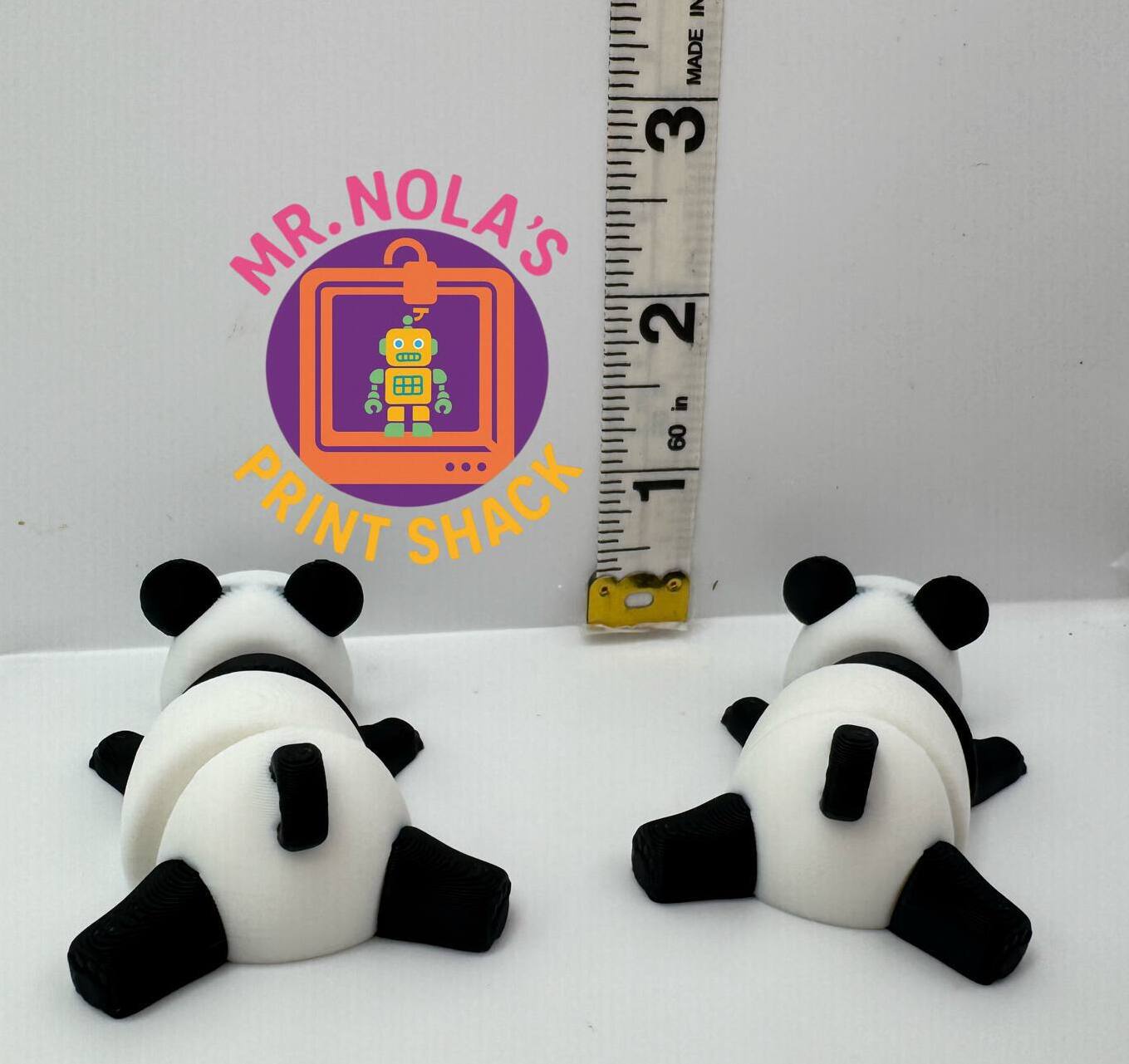 Print Shack  3D Printed Paul The Panda