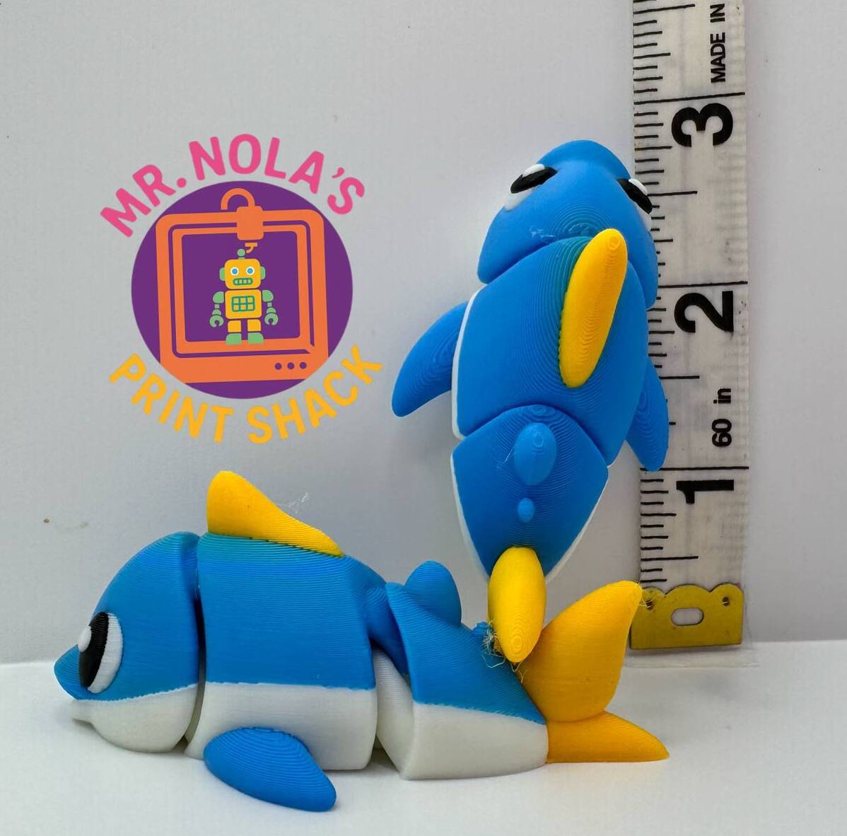 Print Shack  3D Printed Tim The Tiny Tuna