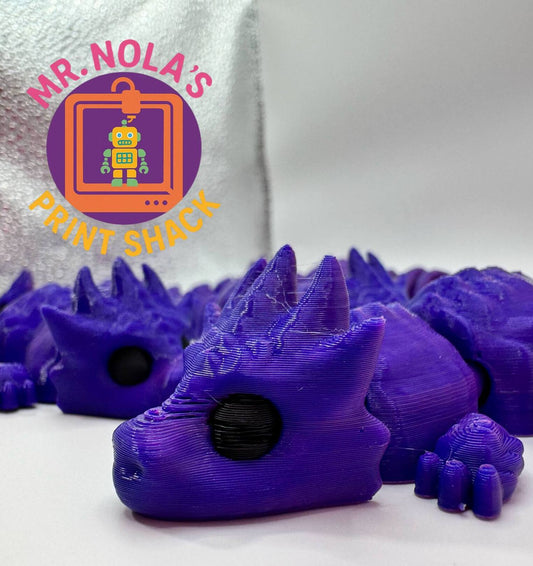 Print Shack  3D Printed Prince the Purple Dragon
