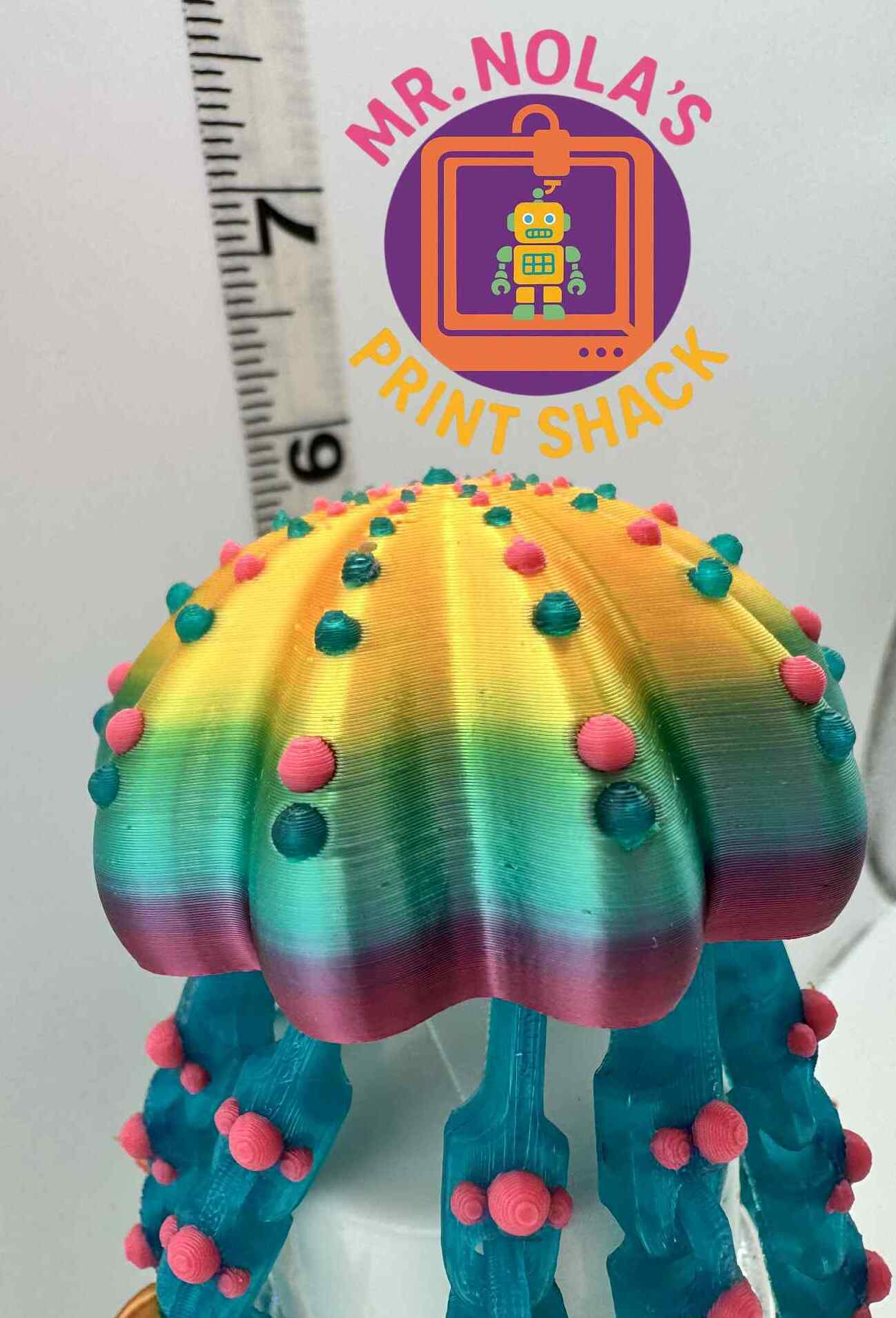 Print Shack  3D Printed Tentaclique – Gilded Wing Academy Jelly Collection
