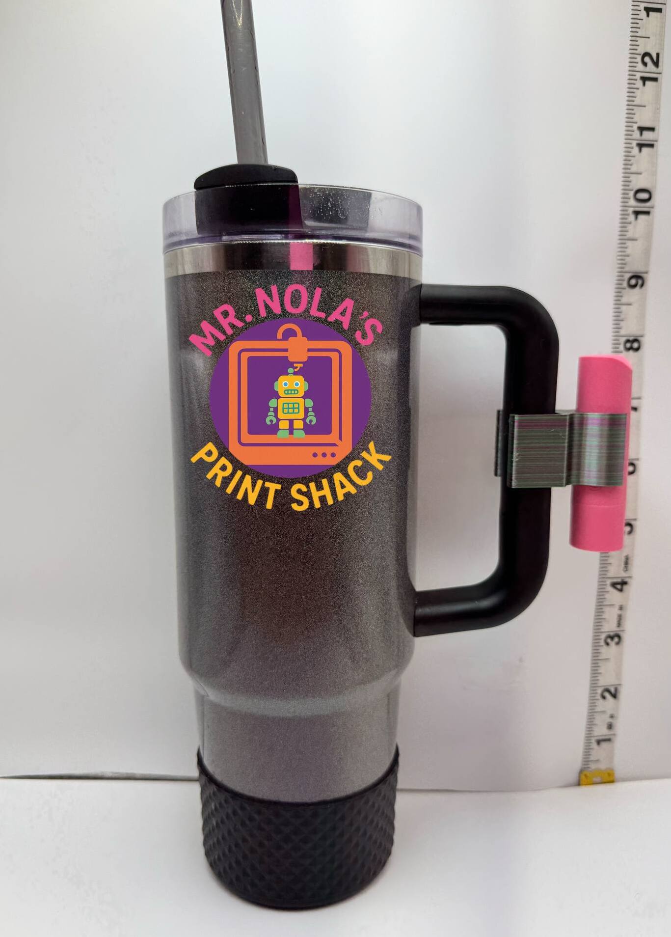 Print Shack  3D Printed Pucker Up Handle Clip- Watermelon Edition
