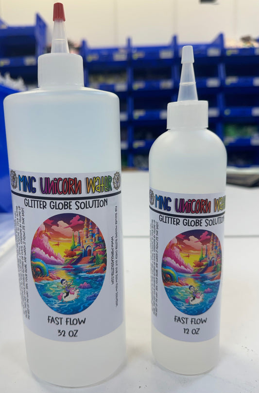 MNG Unicorn Water-Glitter Globe Solution Fast Flow