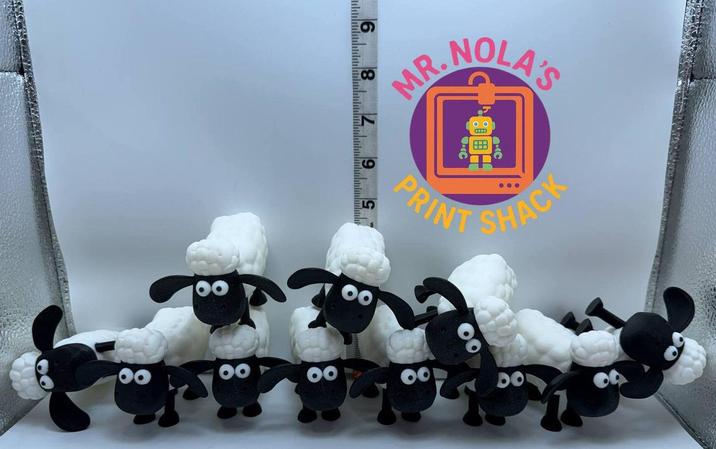 Print Shack  3D Printed The Wooligans