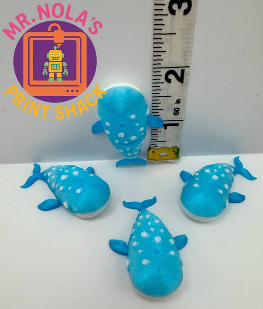 Print Shack  3D Printed Bubbaloos The Chubby Whale