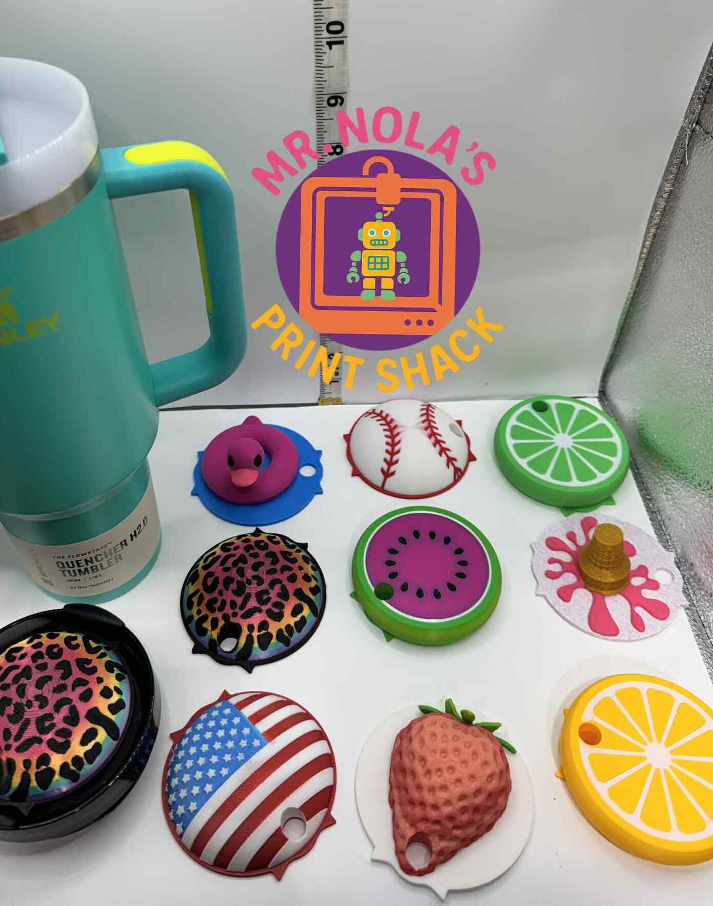 Print Shack  3D Printed: Tumbler Tops for 40oz (s)Tanley