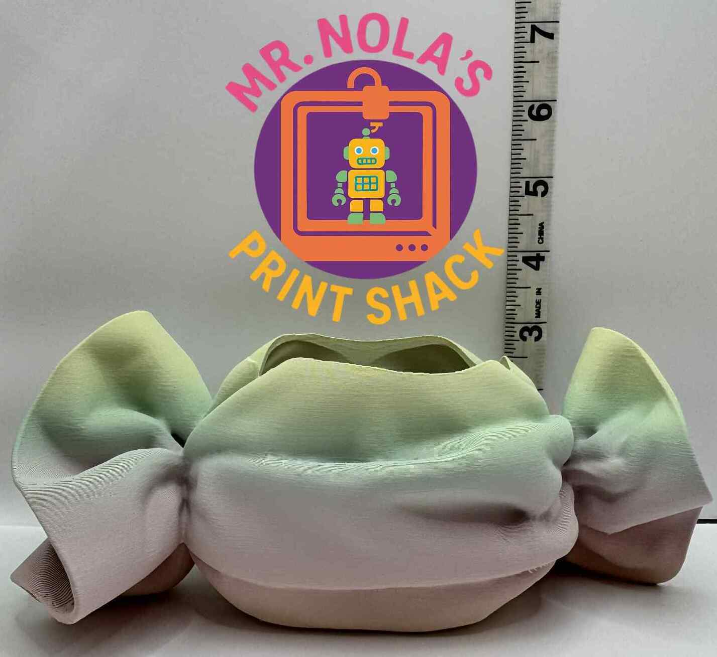 Print Shack  3D Printed Sweet Tooth Mini Desk Planter
