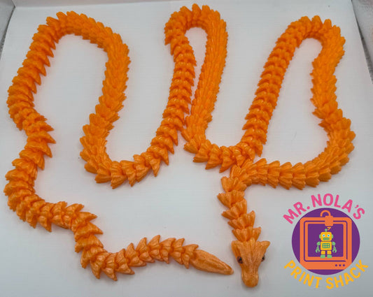 Print Shack  3D Printed Big Daddy Spike, 5 Foot Long Dragon