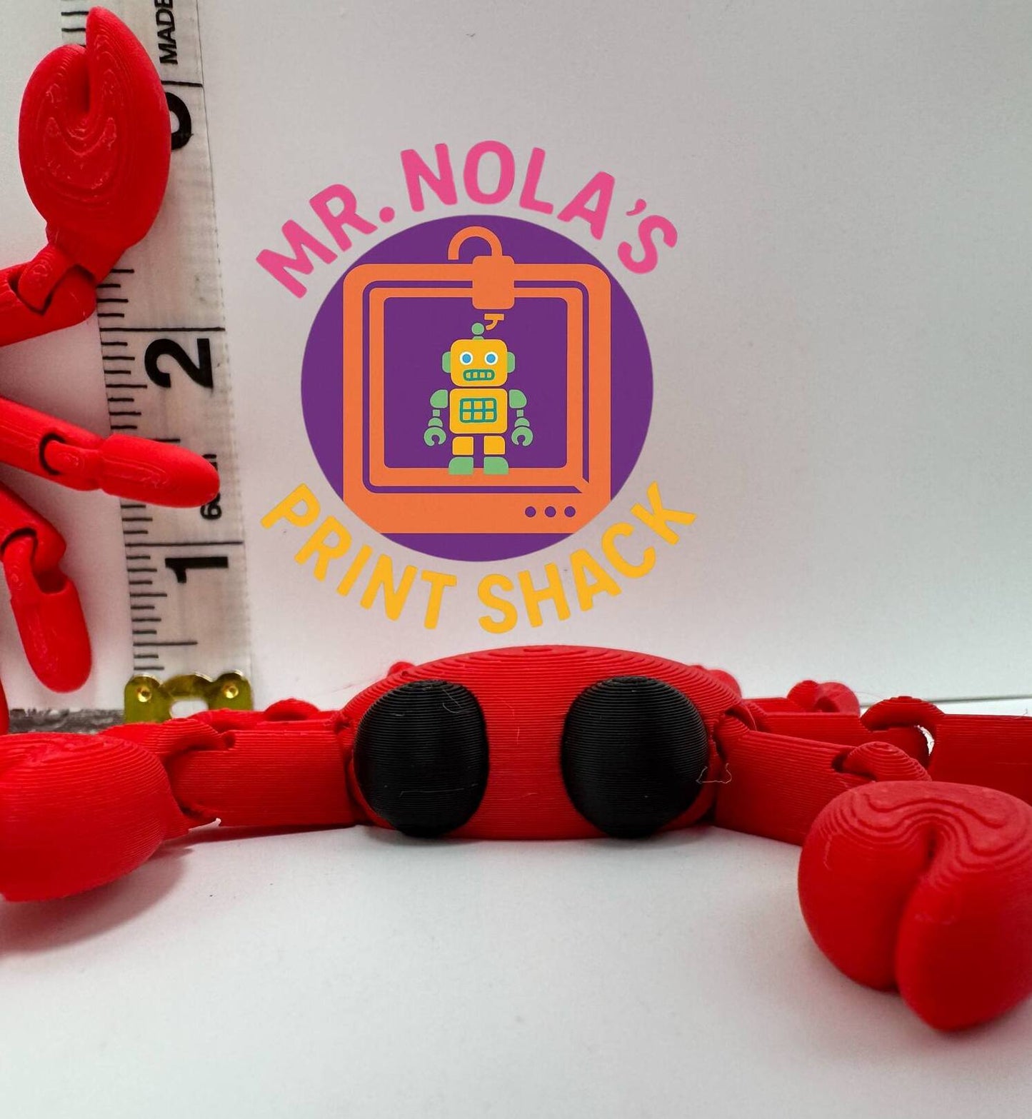 Print Shack  3D Printed Snappy Your Pocket Crab