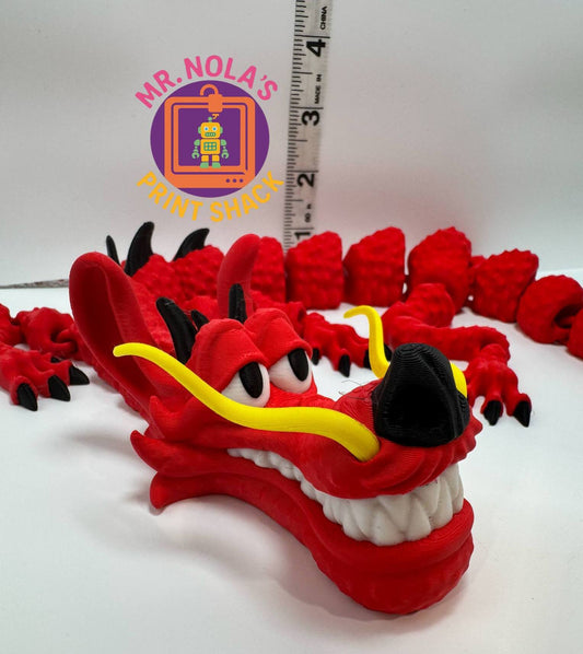 Print Shack  3D Printed Sizzlefang The Dragon