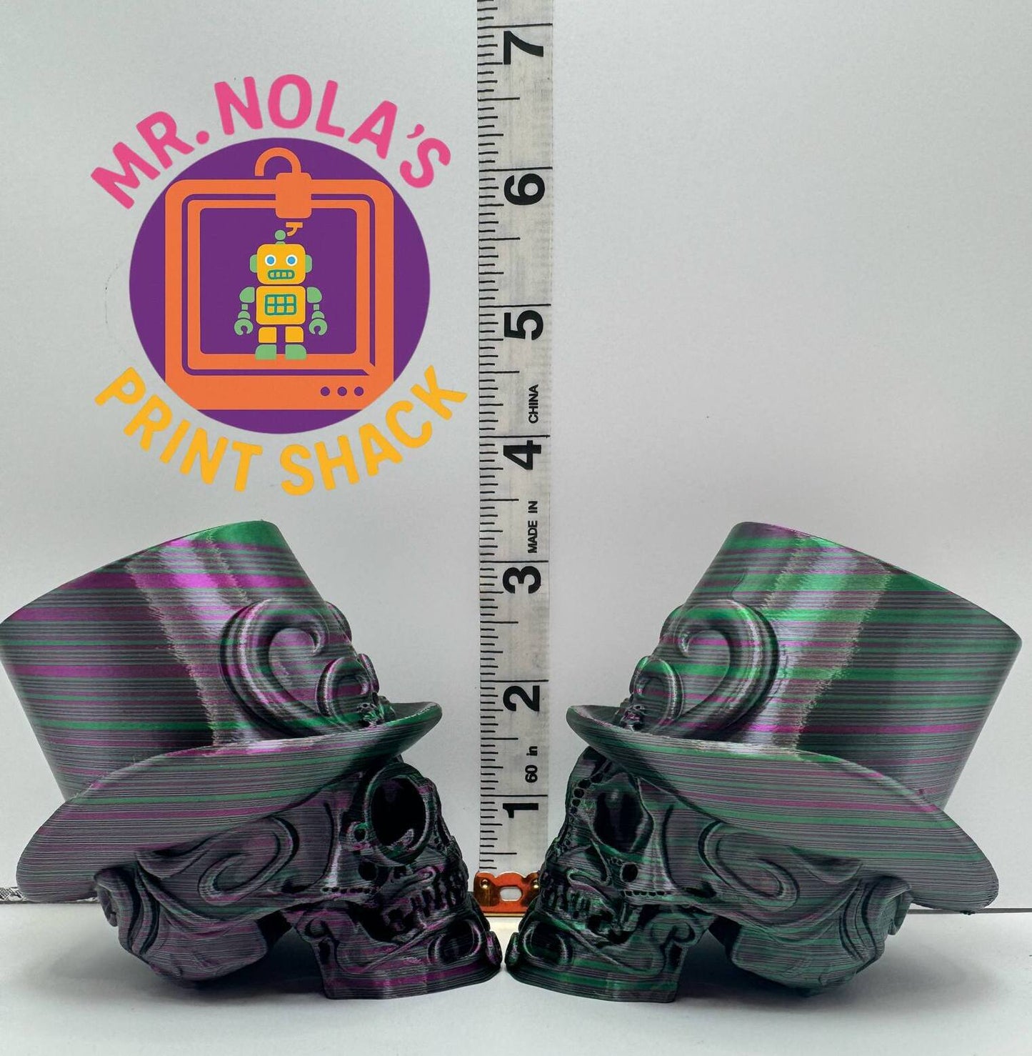 Print Shack  3D Printed Voodoo Skullies