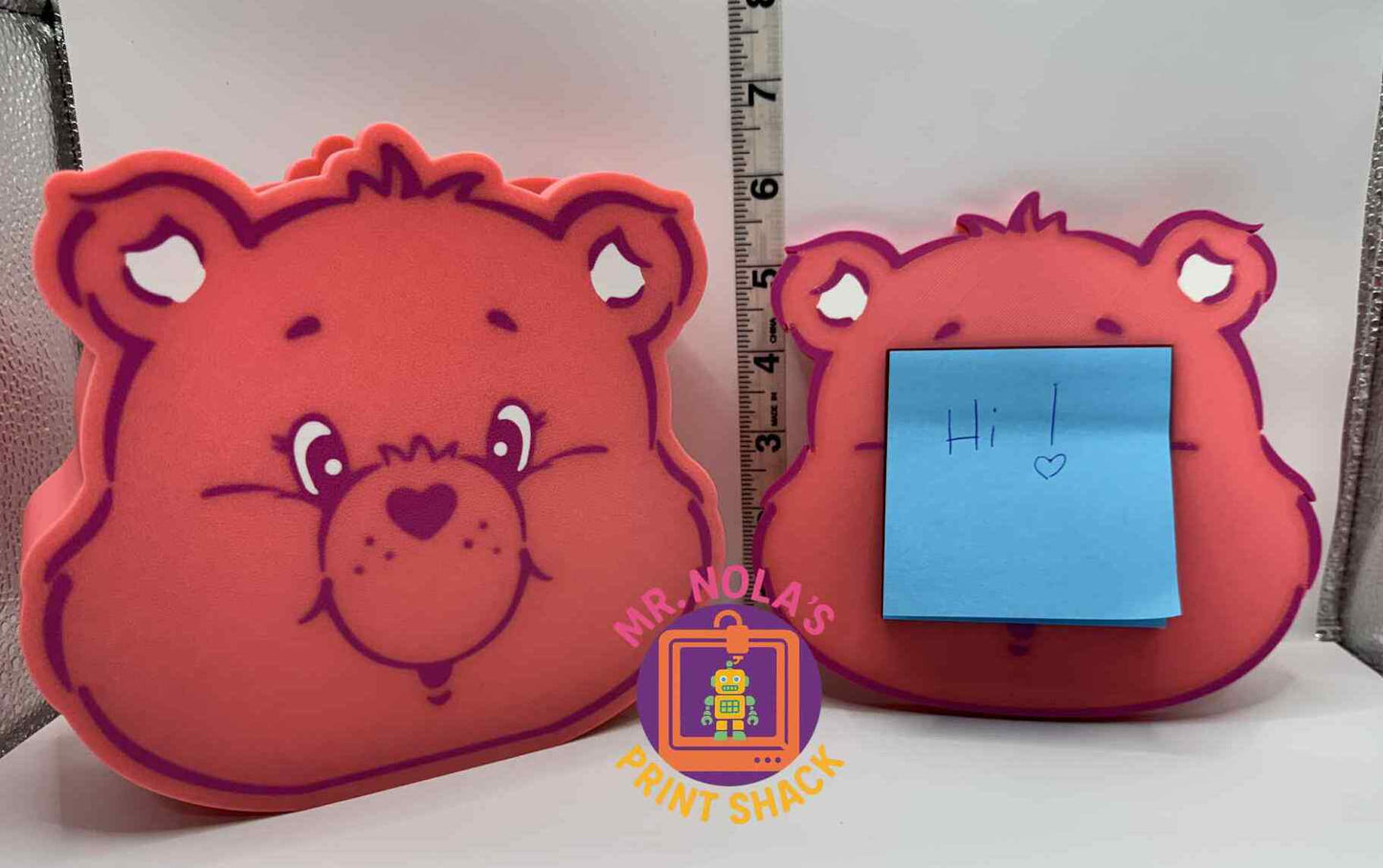 Print Shack  3D Printed: The Bears Who Care Desk-Top Collection