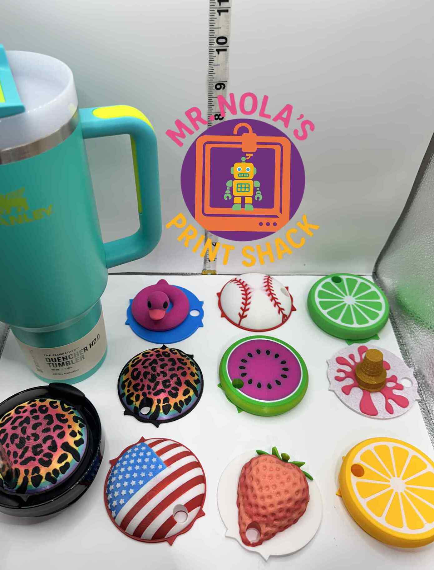 Print Shack  3D Printed: Tumbler Tops for 40oz (s)Tanley